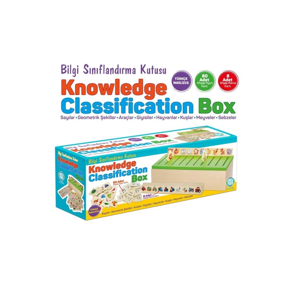 Circle Toys Bilgi Sınıflandırma Kutusu CRCL-114