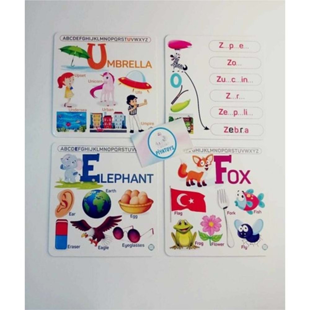 Circle Toys İngilizce Alfabe CRCL-033