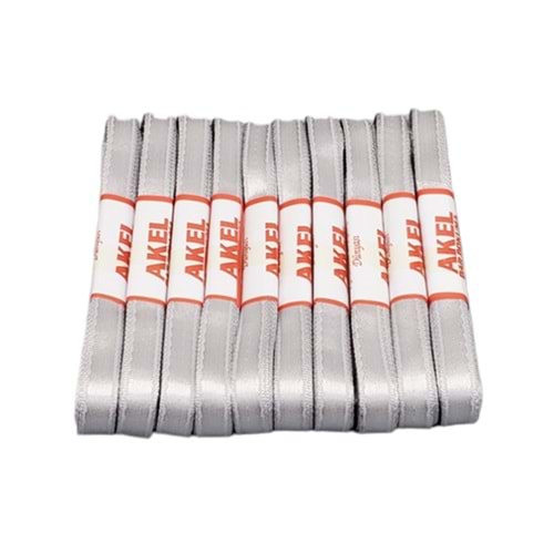 Saten Kurdele 1Cm Gri 53611 (1 Adet)