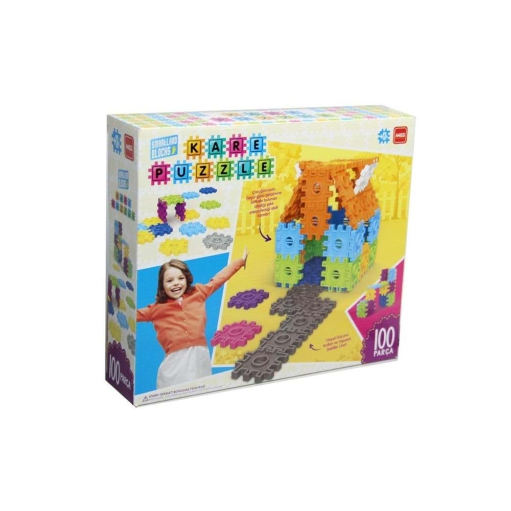 MGS Oyuncak Kare Puzzle 200 Parça 3953