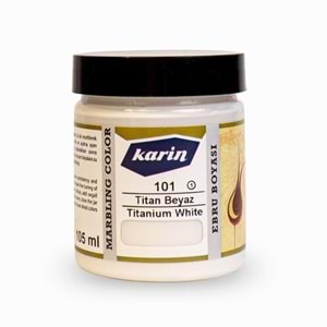 Karin Ebru Boyası 101 Titan Beyaz 105ml 161222