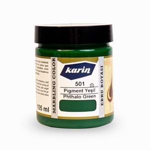 Karin Ebru Boyası 501 Pigment Yeşil 105ml 281122