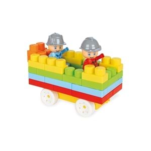 Pilsan Oyuncak Aksesuarlı Master Bloklar 128 Parça 03571