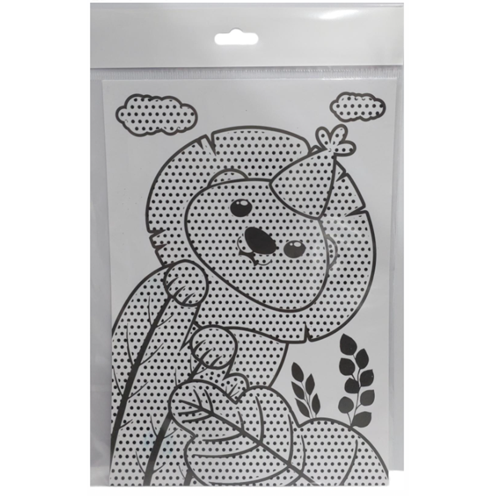 Mor Gizli Renkler Su Boyama