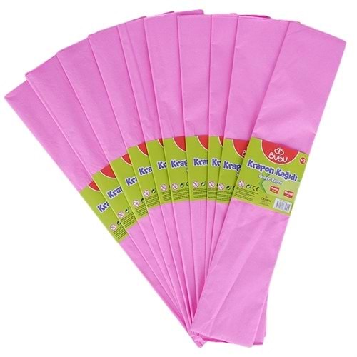 Bubu Krapon Kağıdı 50x200 Pembe (1 Adet)