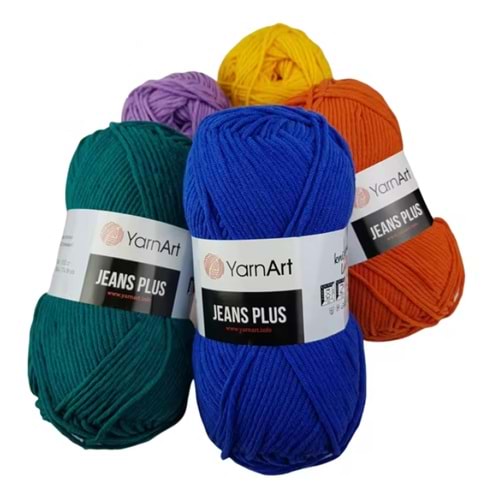 YarnArt Jeans Plus İpli 100gr/160mt (1 Adet)