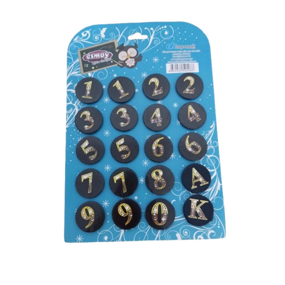 Rozet Rakam R49 (1 Adet)