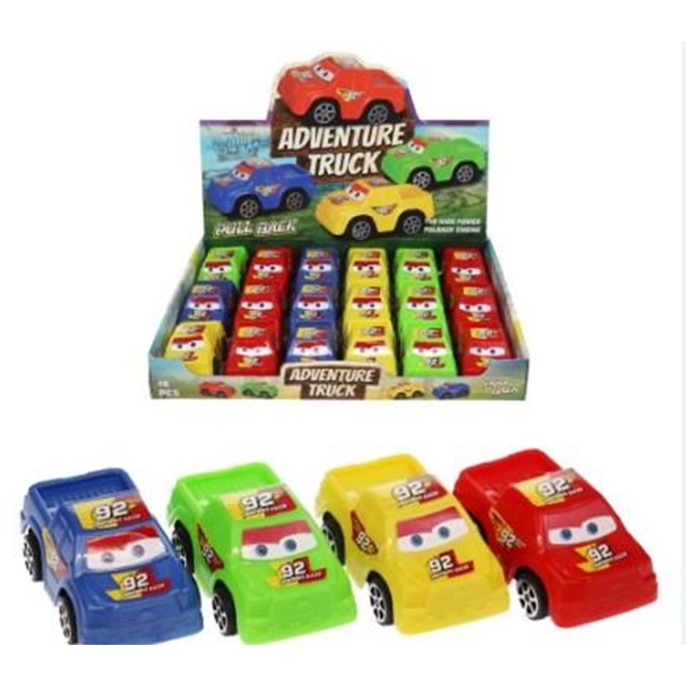 CNL Toys Kırılmaz Mini Arabalar Pikap CNL-1116A (1 Adet)