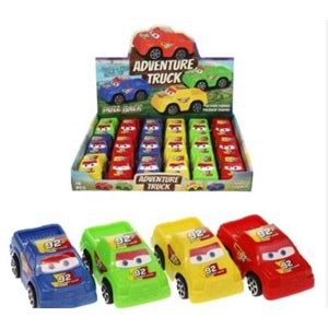 CNL Toys Kırılmaz Mini Arabalar Pikap CNL-1116A (1 Adet)