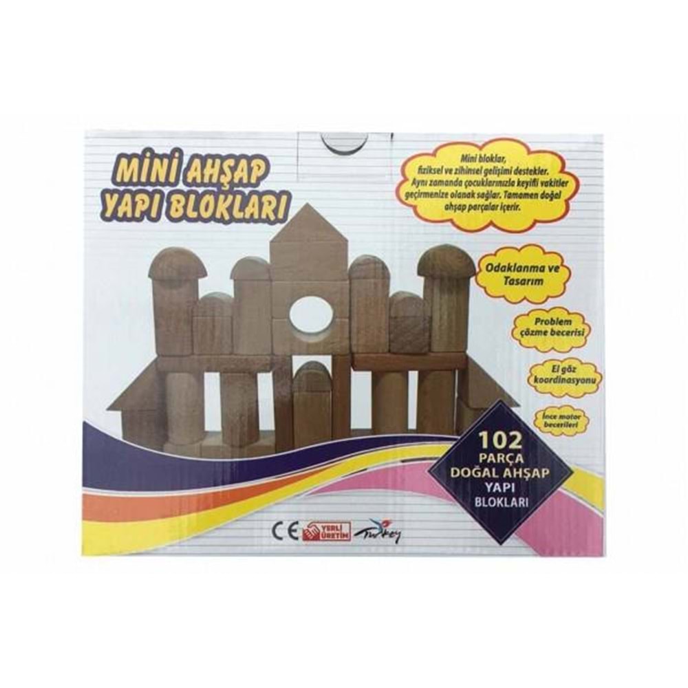 Soylu Ahşap Mini Ahşap Yapı Blokları