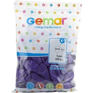 Balon G120 33Cm 100 Lü Mor-08