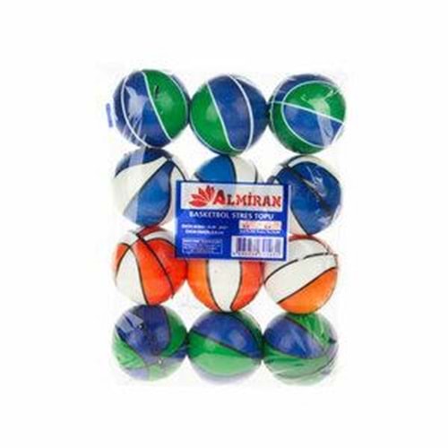 Almiran Stres Topu 7.6Cm Renkli (1 Adet)