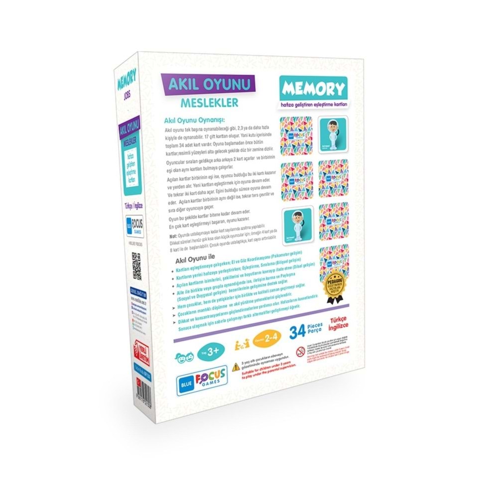 Blue Focus Akıl Oyunu Meslekler