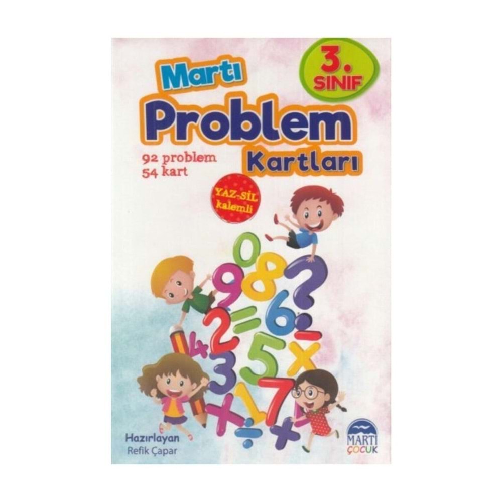 Martı 3. Sınıf Problem Kartları Yaz Sil