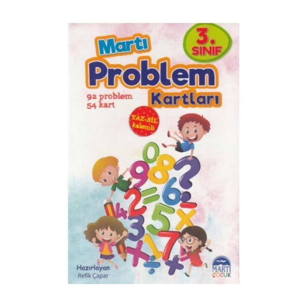 Martı 3. Sınıf Problem Kartları Yaz Sil