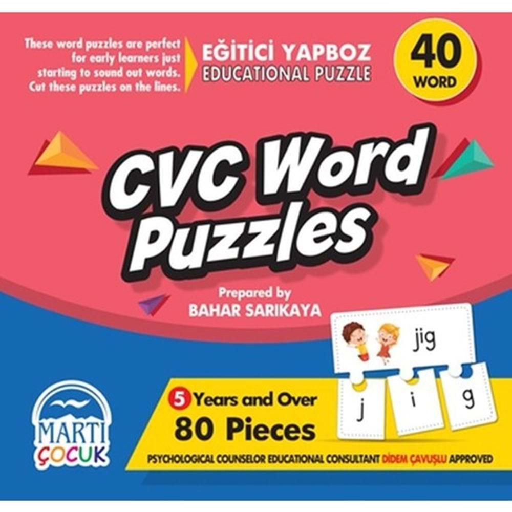 Martı Eğitici Yapboz Cvc World Puzzles +5