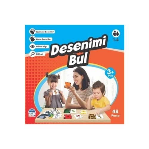 Martı Eğitici Yapboz Desenimi Bul