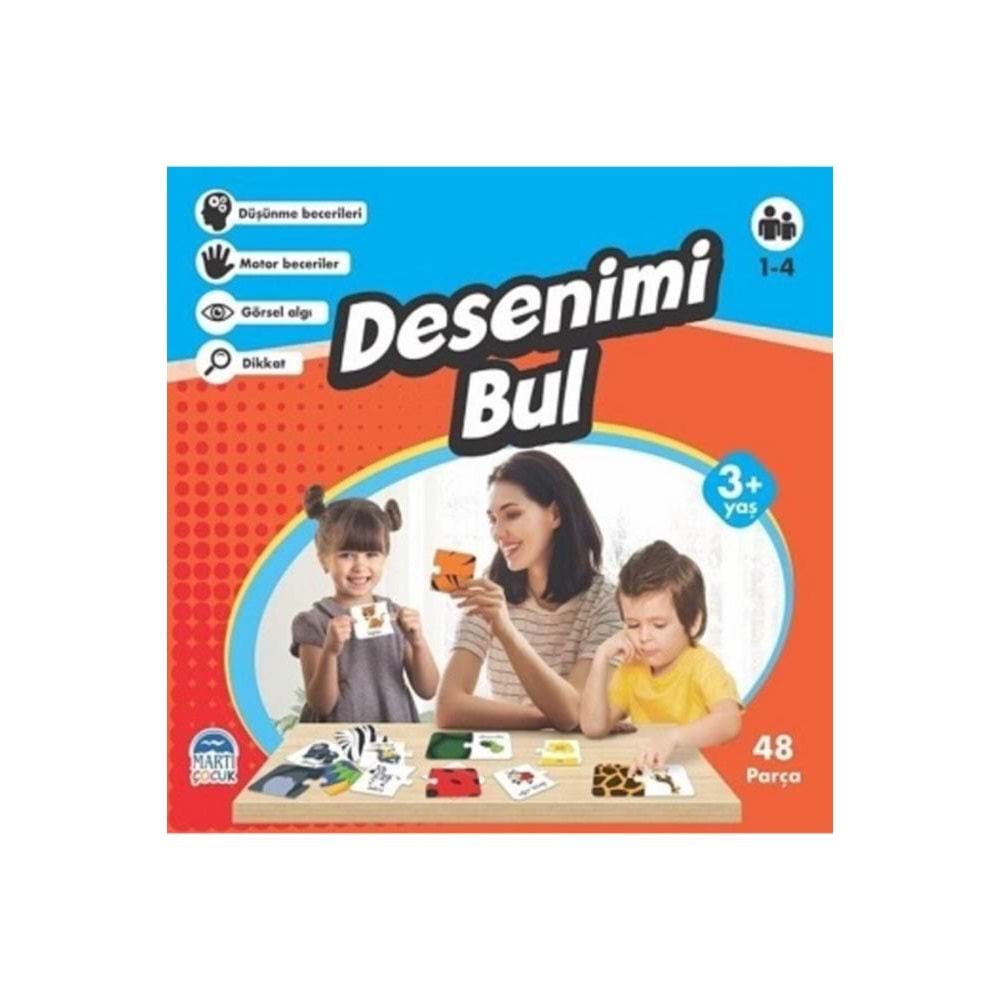 Martı Eğitici Yapboz Desenimi Bul