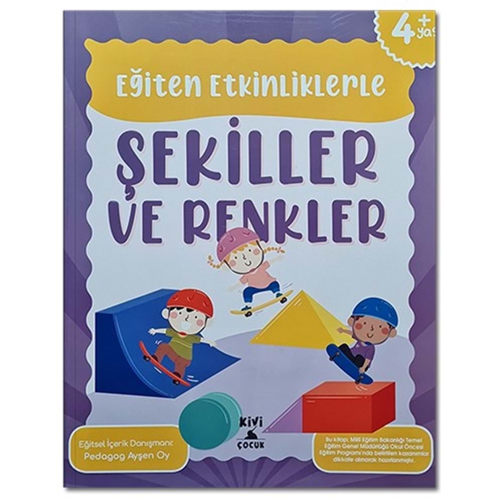 Kivi Çocuk Eğiten Etkinliklerle Şekiller Ve Renkler