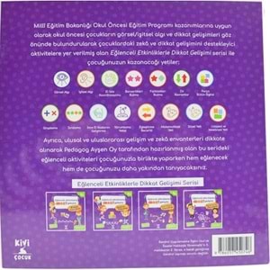 Kivi Çocuk Eğlenceli Etkinliklerle Dikkat Gelişimi Sözel Ve Sayısal Etkinlikler