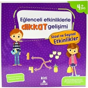Kivi Çocuk Eğlenceli Etkinliklerle Dikkat Gelişimi Sözel Ve Sayısal Etkinlikler
