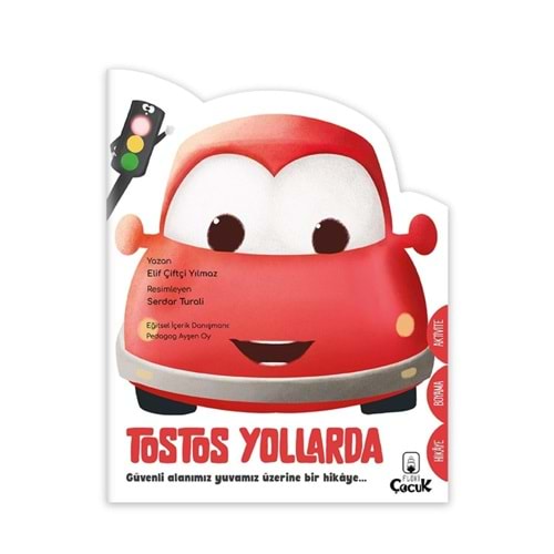 Kivi Çocuk Şekilli Kitaplar 3Lü Aktivite Tostos Yollarda