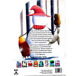 Kivi Çocuk Şekilli Kitaplar Neşeli Orman