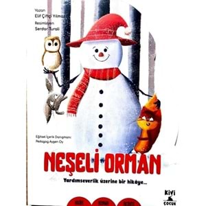 Kivi Çocuk Şekilli Kitaplar Neşeli Orman