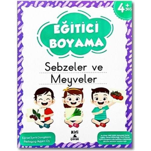 Uçanbalina Eğitici Boyama Sebzeler Ve Meyveler