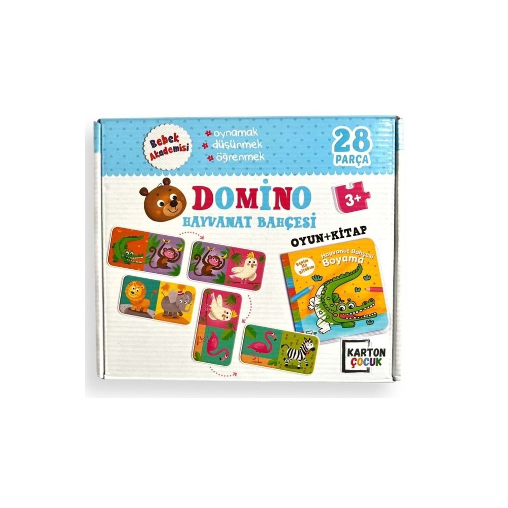 Karatay Yayınları Bebek Akademisi Domino Hayvanat Bahçesi