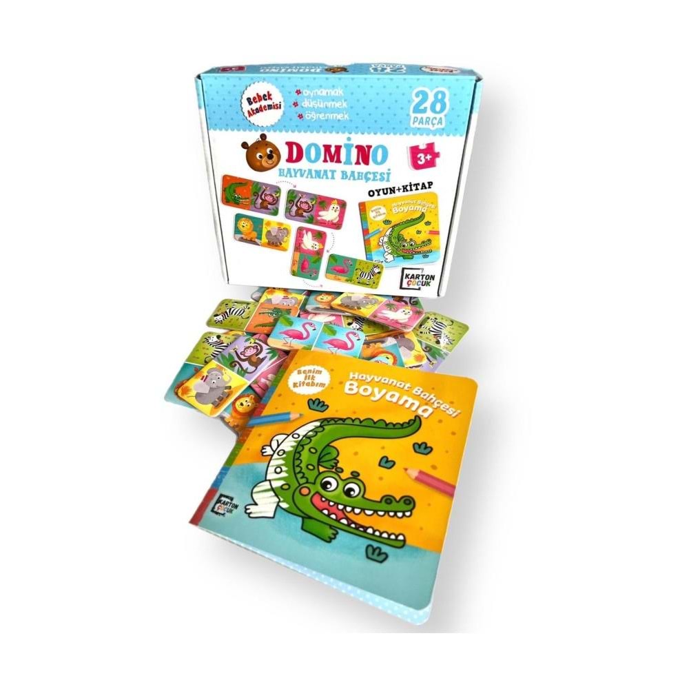 Karatay Yayınları Bebek Akademisi Domino Hayvanat Bahçesi