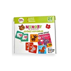 Karatay Yayınları Bebek Akademisi Memory Eş Kartlar Sevimli Hayvanlar