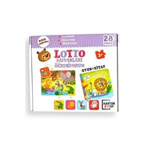 Karatay Yayınları Bebek Akademisi Lotto Hayvanları Öğreniyor
