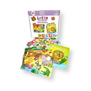 Karatay Yayınları Bebek Akademisi Lotto Hayvanları Öğreniyor