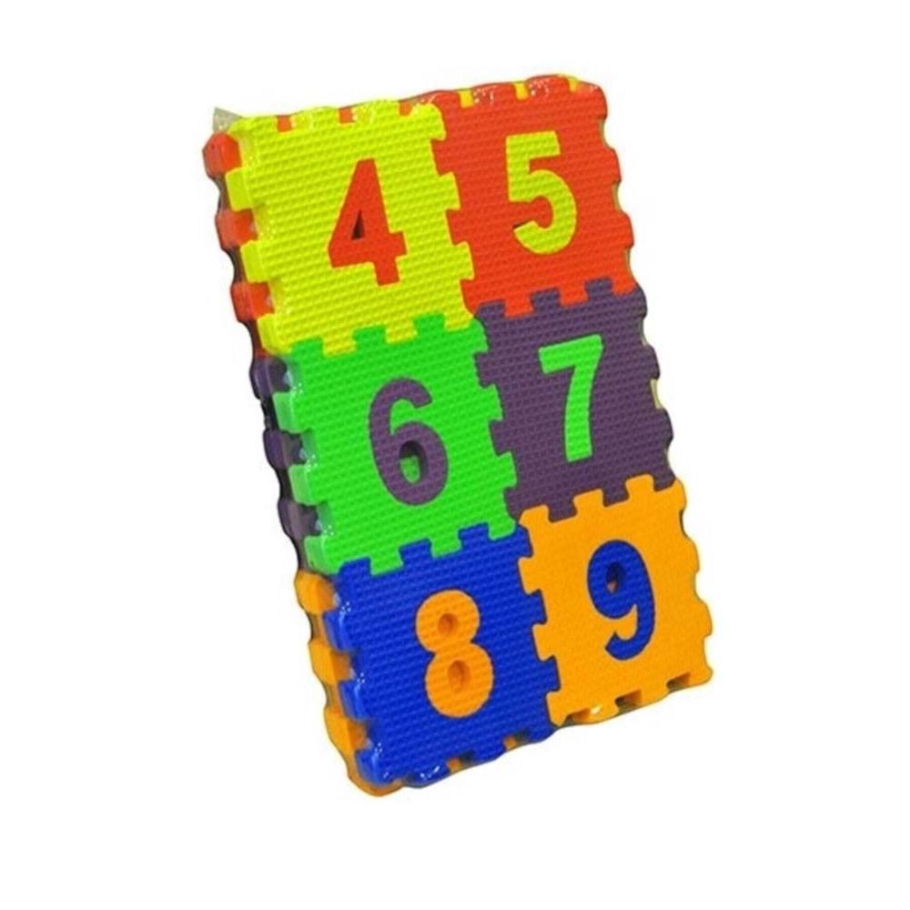 Matrax Oyuncak Eva Puzzle Yer Matı 12x12 7mm Matematik Set