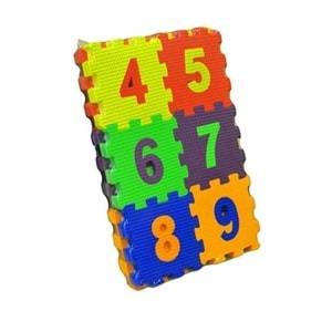 Matrax Oyuncak Eva Puzzle Yer Matı 12x12 7mm Matematik Set
