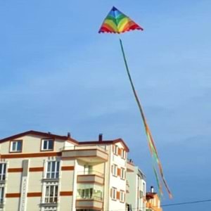 İbis Oyuncak Kumaş Uçurtma Kuyruklu Bez Kılıflı 115cm