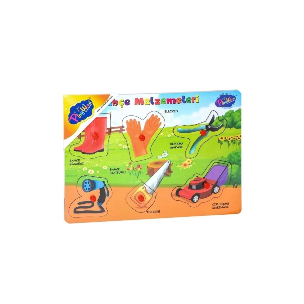 Play Wood Ahşap Tutmalı Bahçe Malzemeleri ONY-293