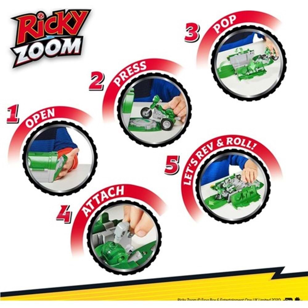 Adore Ricky Zoom Çık Ve Fırla set