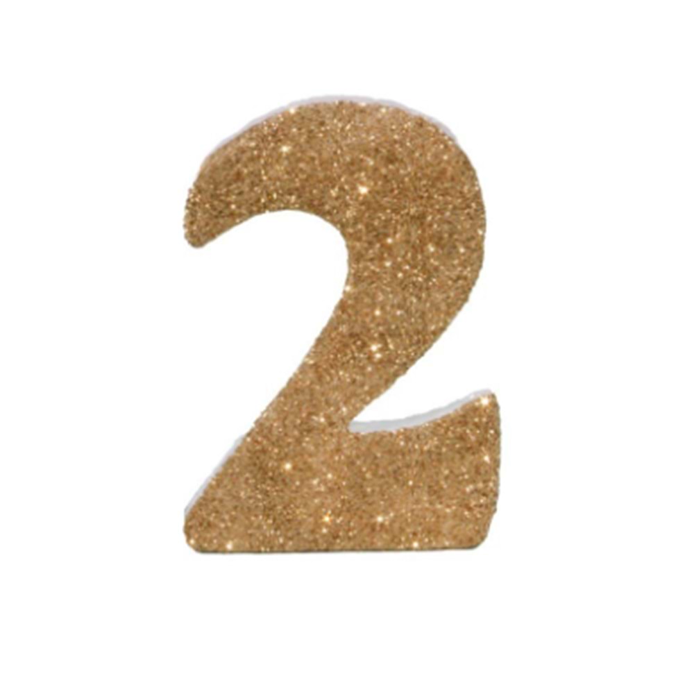 Kika Strafor Süs Rakam Altın