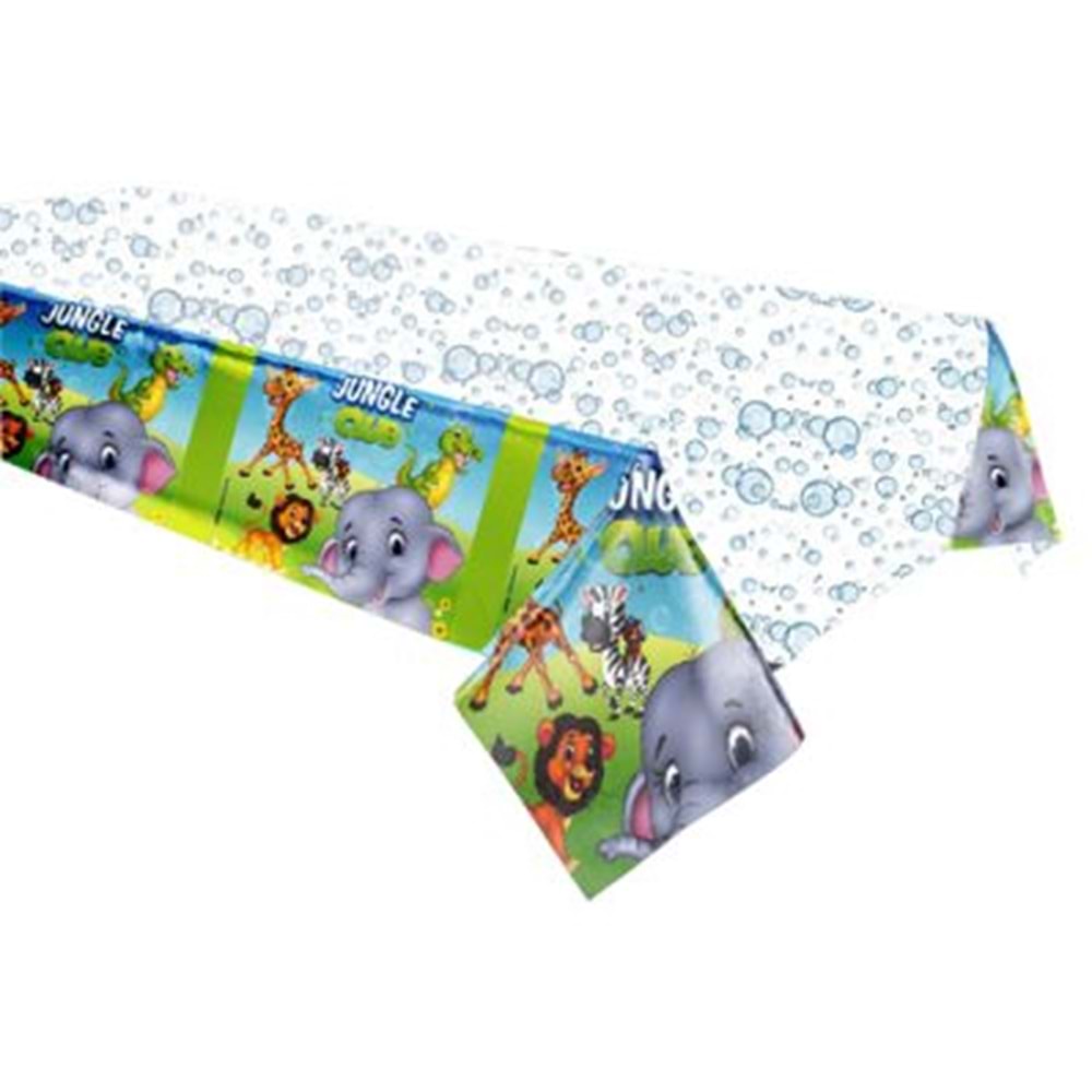 Kika Jungle Club Masa Örtüsü 120x180cm 30mc