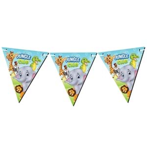 Kika Jungle Club Üçgen Flama