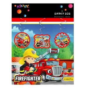 Kika Firefighters Sarkıt Süs