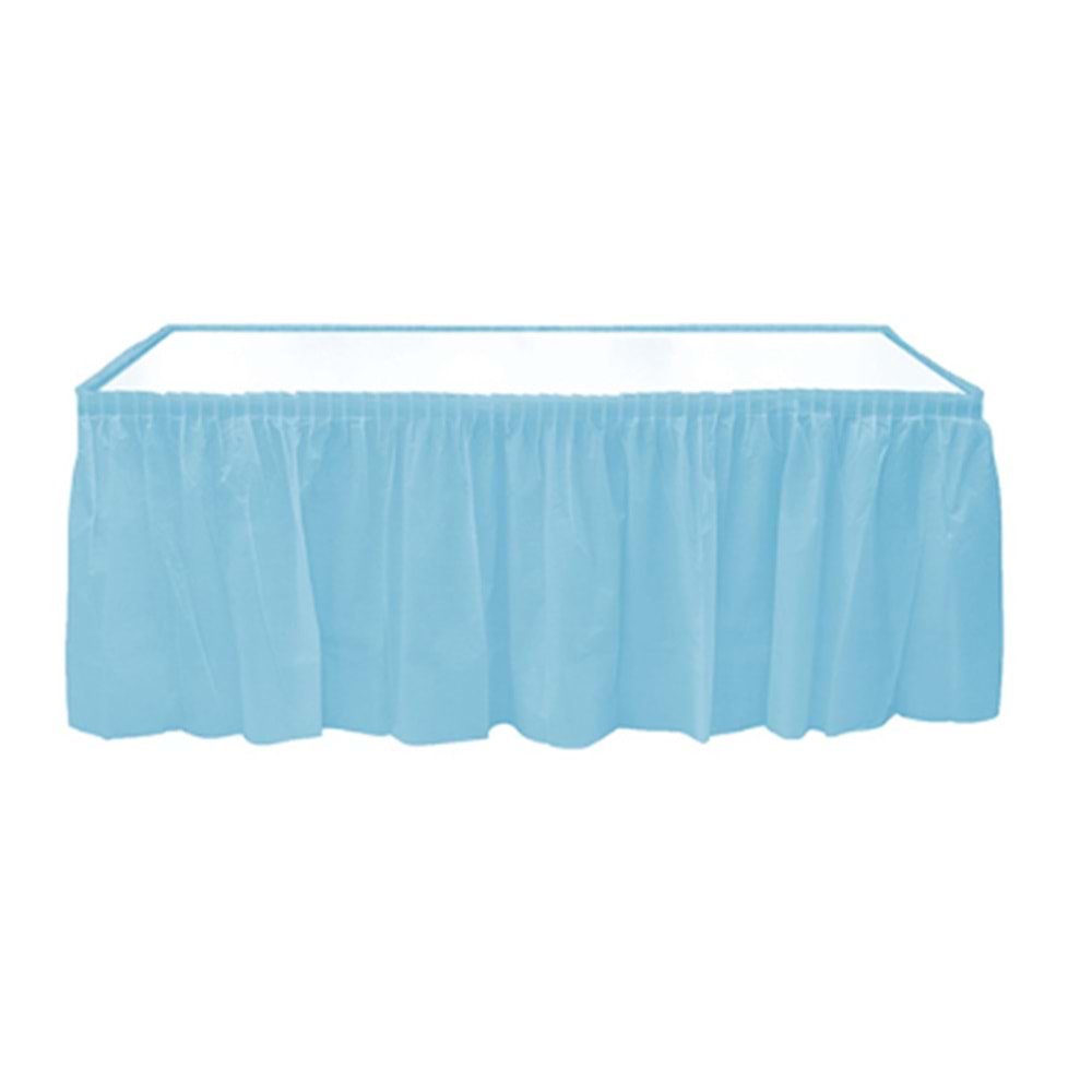 Kikajoy Masa Eteği 75x426cm -Mavi