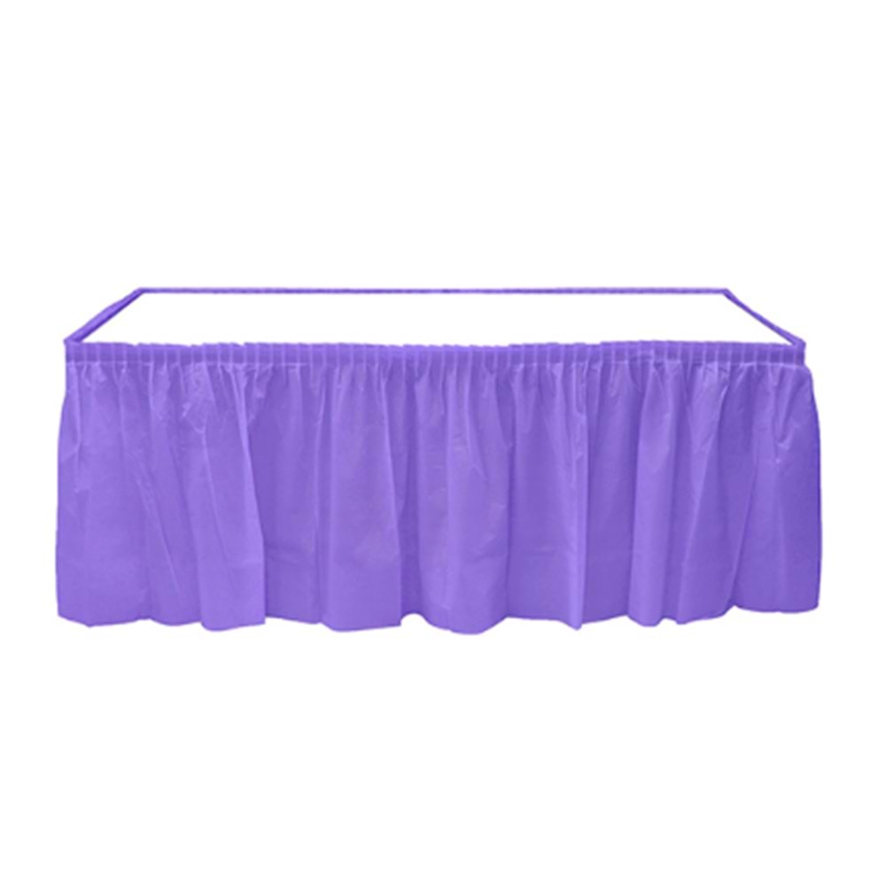 Kikajoy Masa Eteği 75x426cm -Mor
