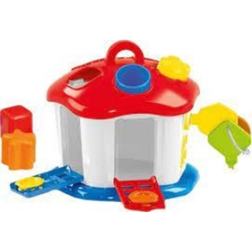 Dolu Oyuncak Sevimli Bultak Ev Kilitli Kapı