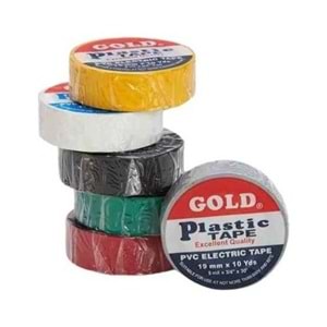 Elektrik Bandı 19mmx10yrd Kırmızı (1 Adet)