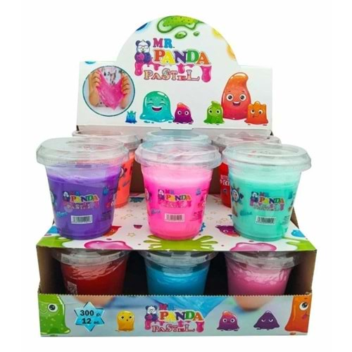 Mr.Panda Slime 300gr Bardak Pastel 