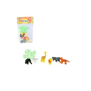 Kızılkaya Oyuncak Poşetli Vahşi Hayvanlar