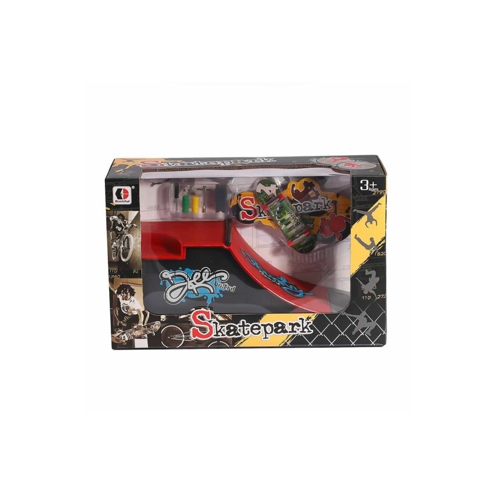 Kızılkaya Oyuncak Kutulu Kaykay Rampalı